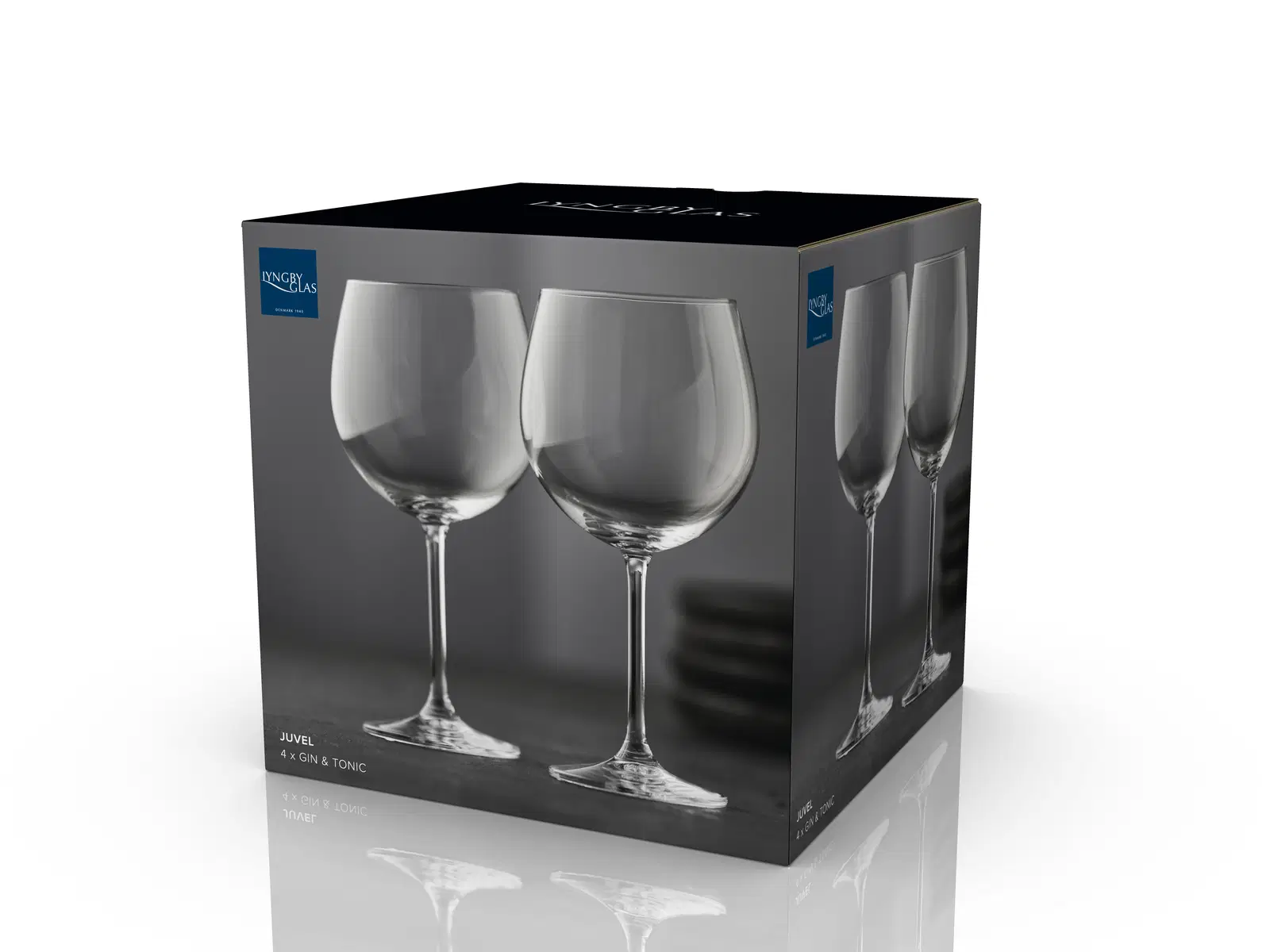 Lyngby Glas Gin & Tonic 57 cl 4 stk, Juvel